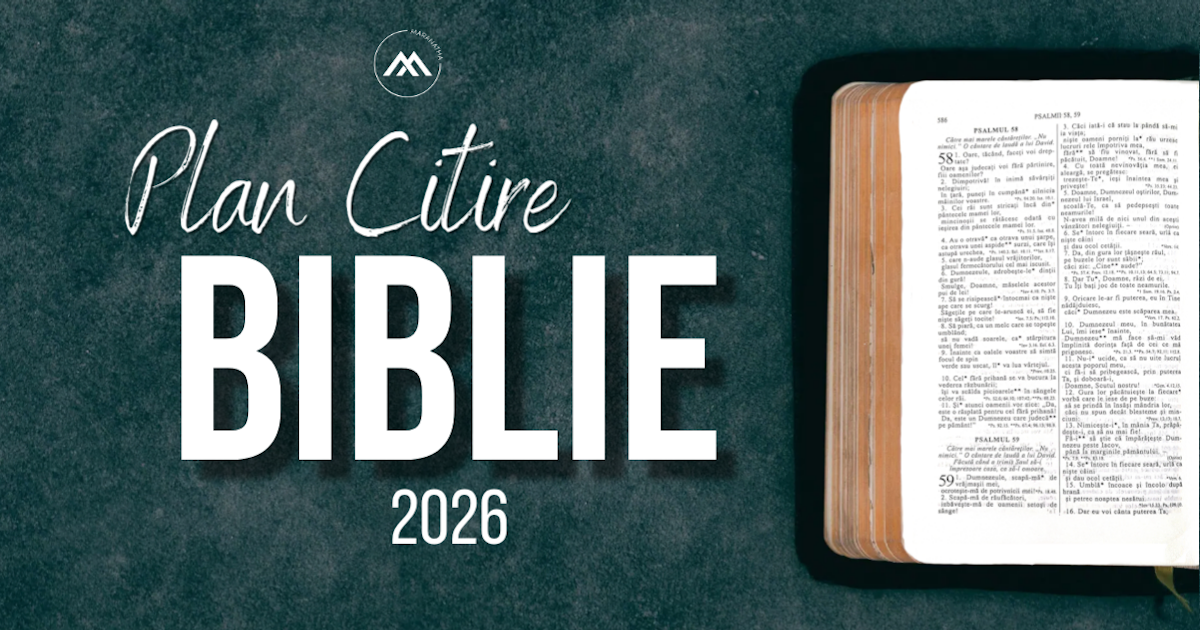 Plan Citire Biblie 2026